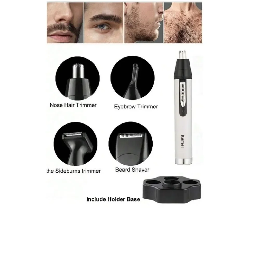 Kemei KM-6650 Multifuctional Nose Ear Hair Trimmer For Men Or Women Electric